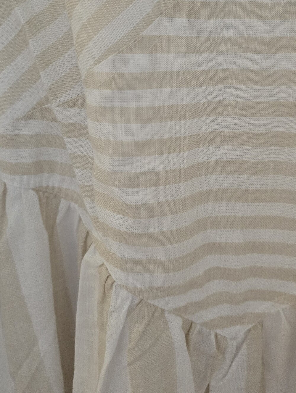 NWT Ronny Kobo Linen Blend Striped Drop Waist Dress - STUNNING! Msrp $168 - Picture 3 of 10